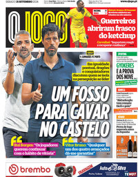 capa de Jornal O Jogo