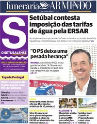 capa de Jornal O Setubalense