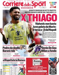 capa de Corriere dello Sport