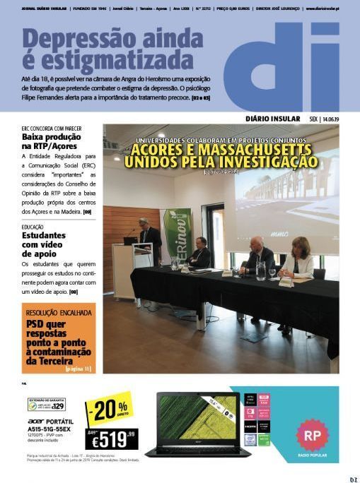 capa Diário Insular