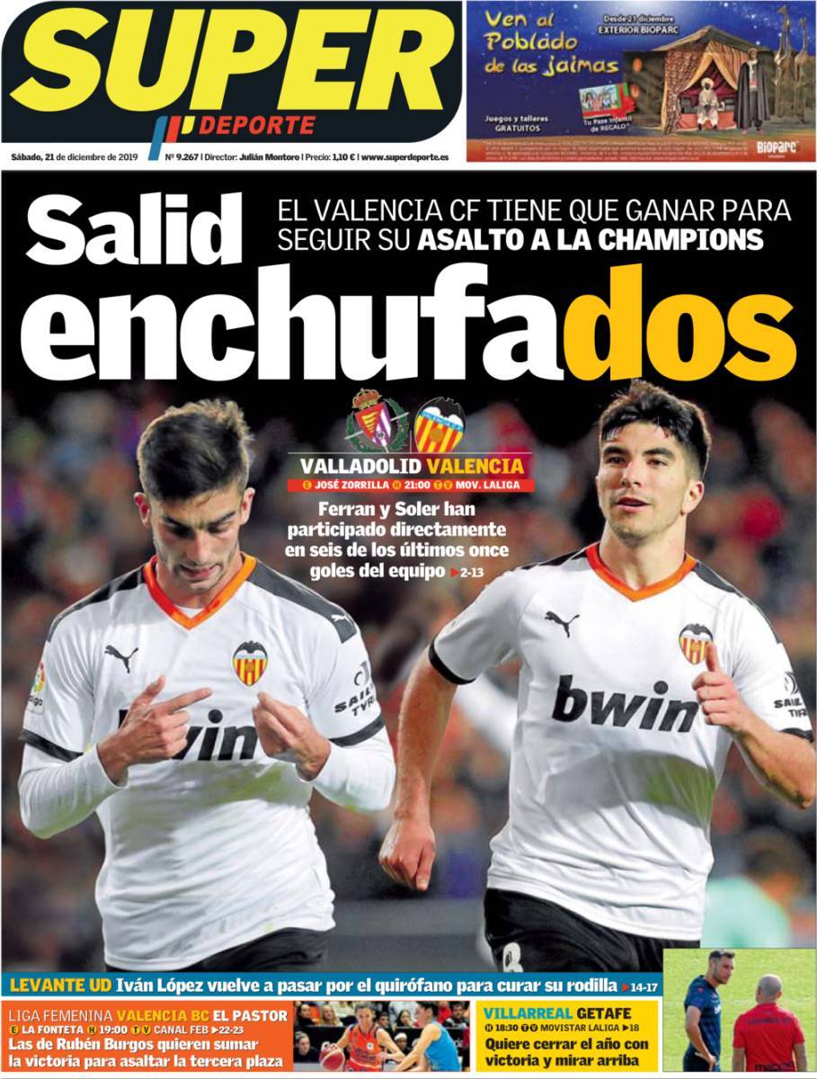 capa Jornal SuperDeporte