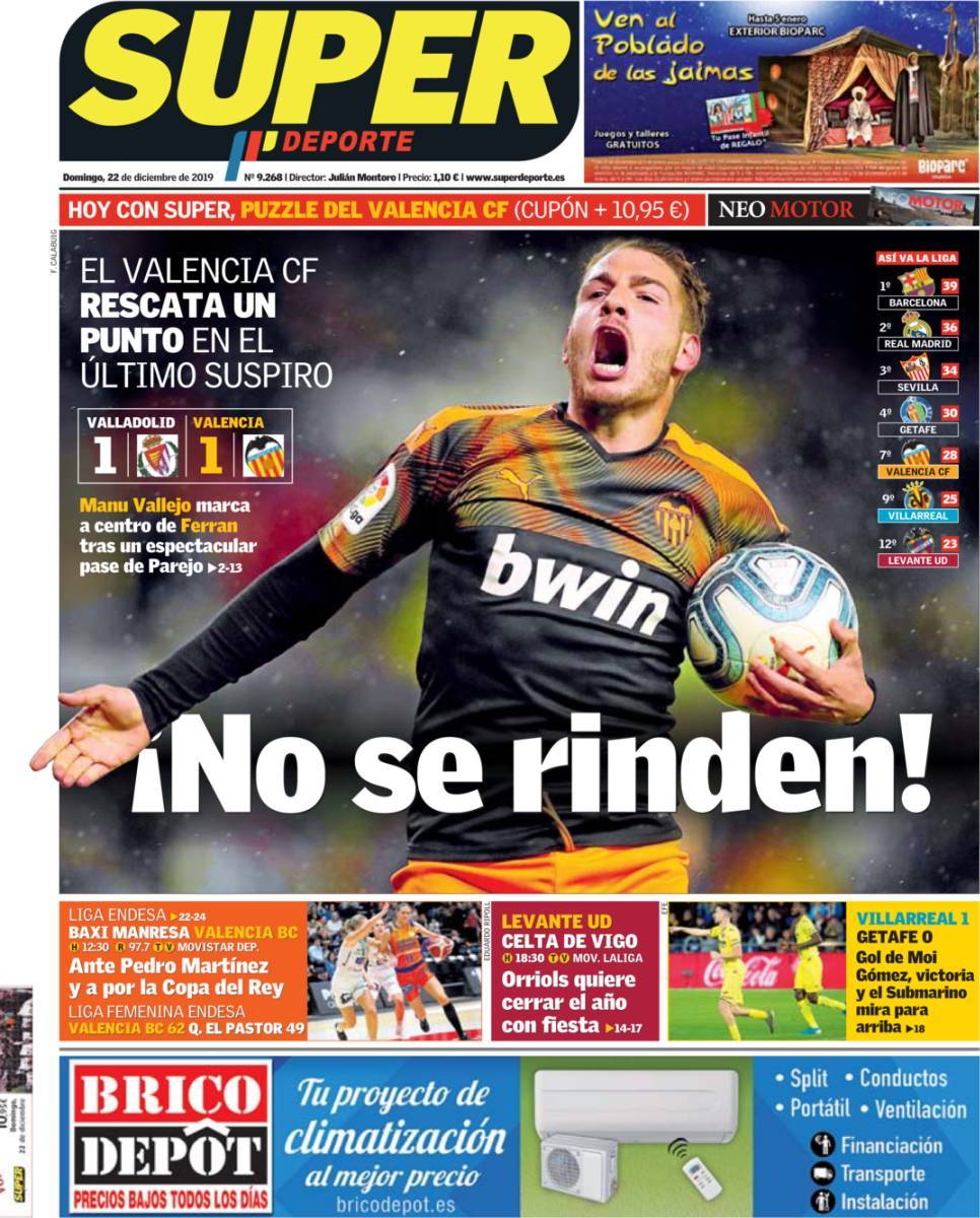 capa Jornal SuperDeporte