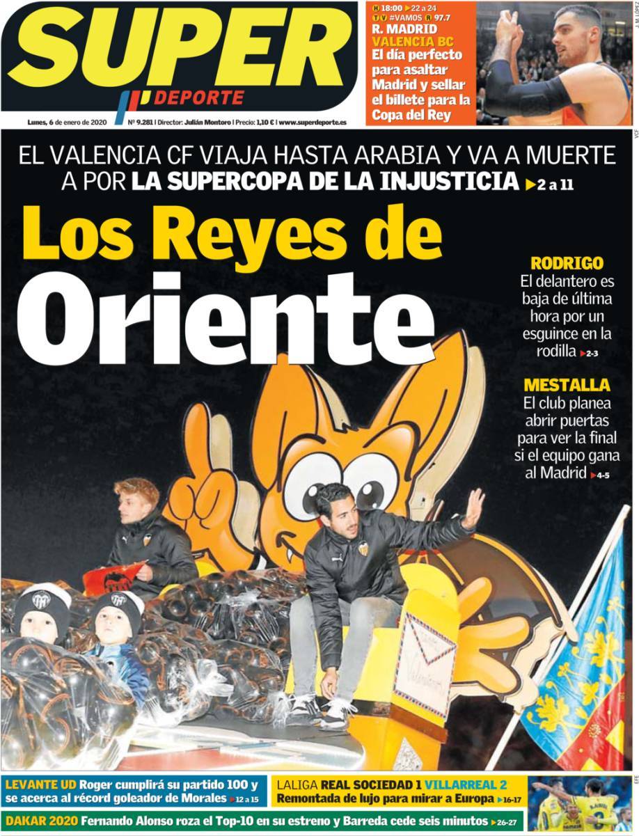 capa Jornal SuperDeporte