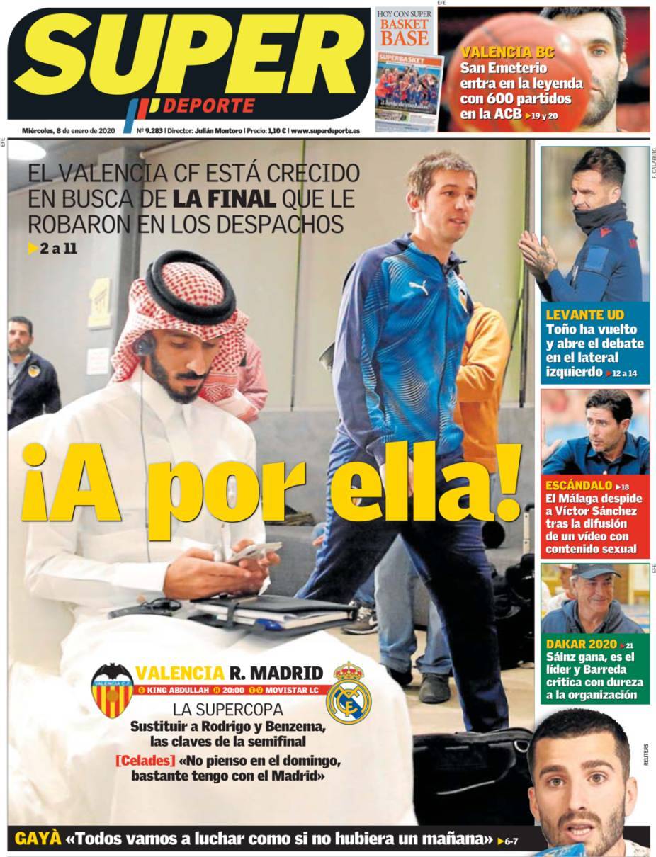 capa Jornal SuperDeporte