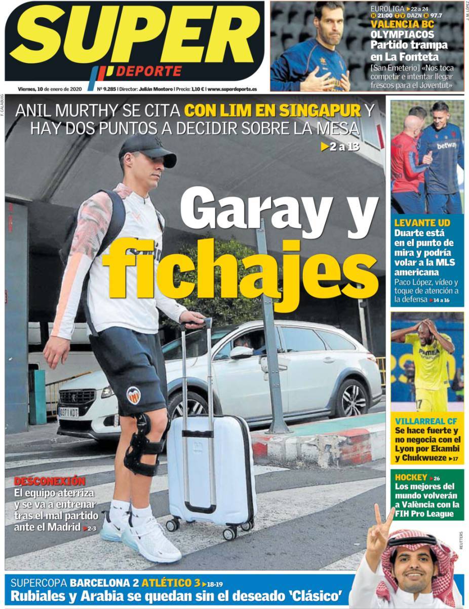 capa Jornal SuperDeporte