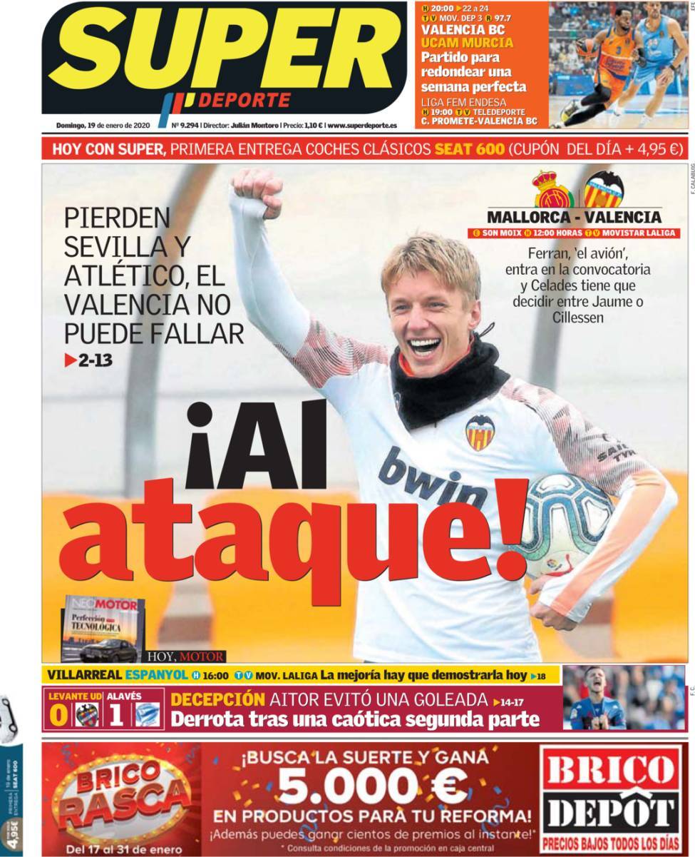 capa Jornal SuperDeporte