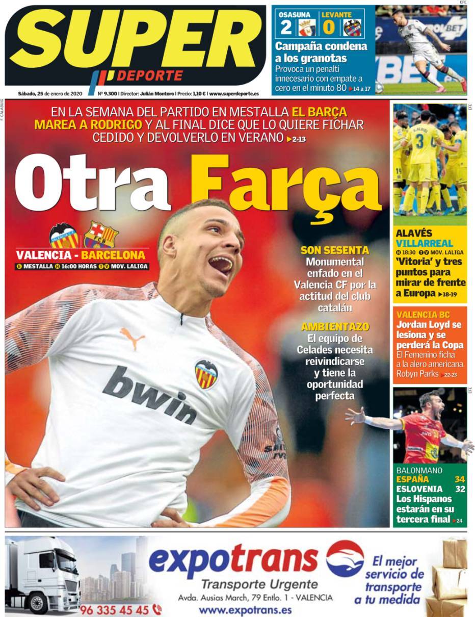 capa Jornal SuperDeporte