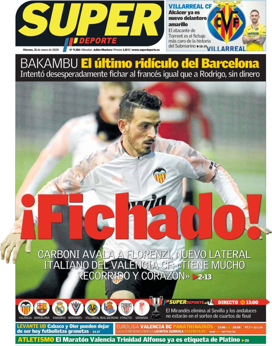 capa Jornal SuperDeporte