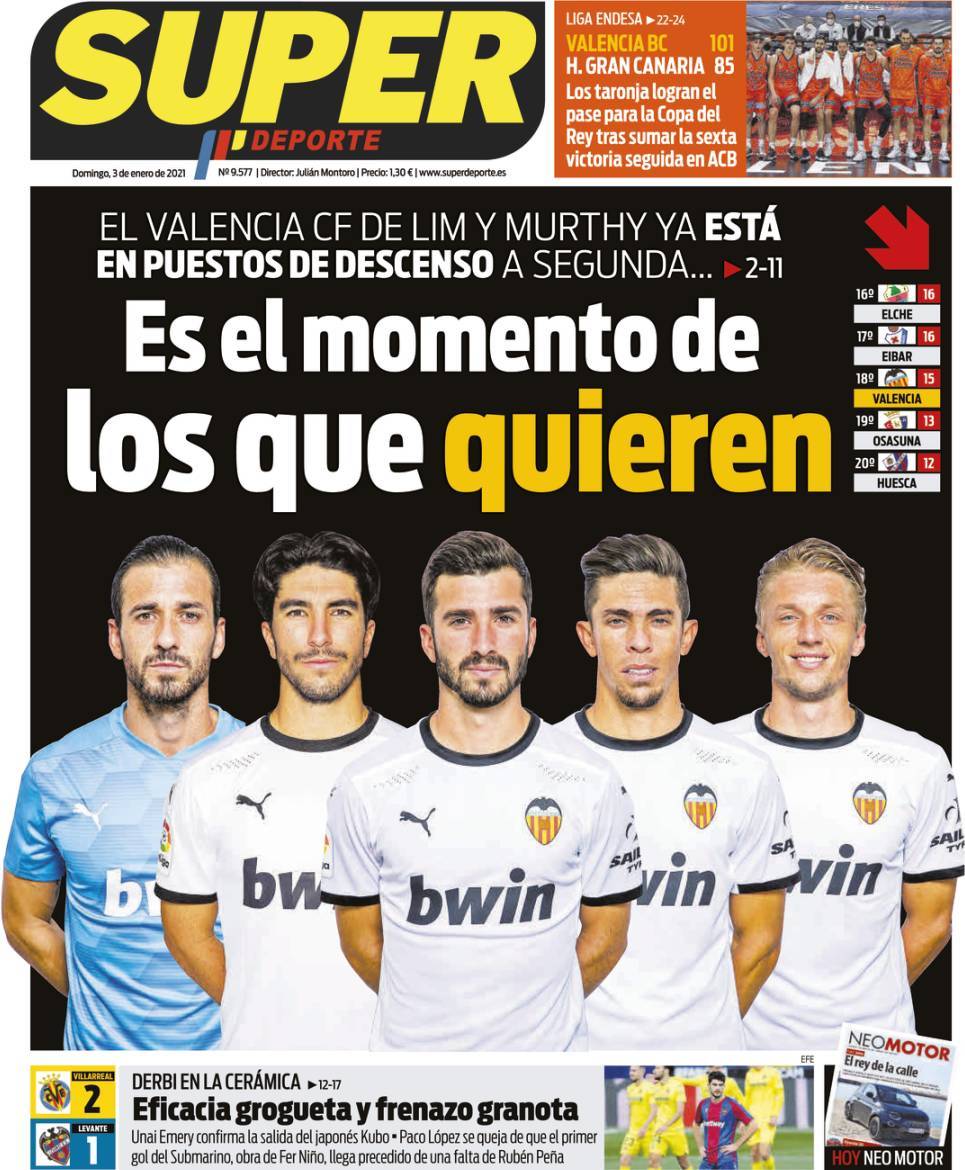 capa Jornal SuperDeporte