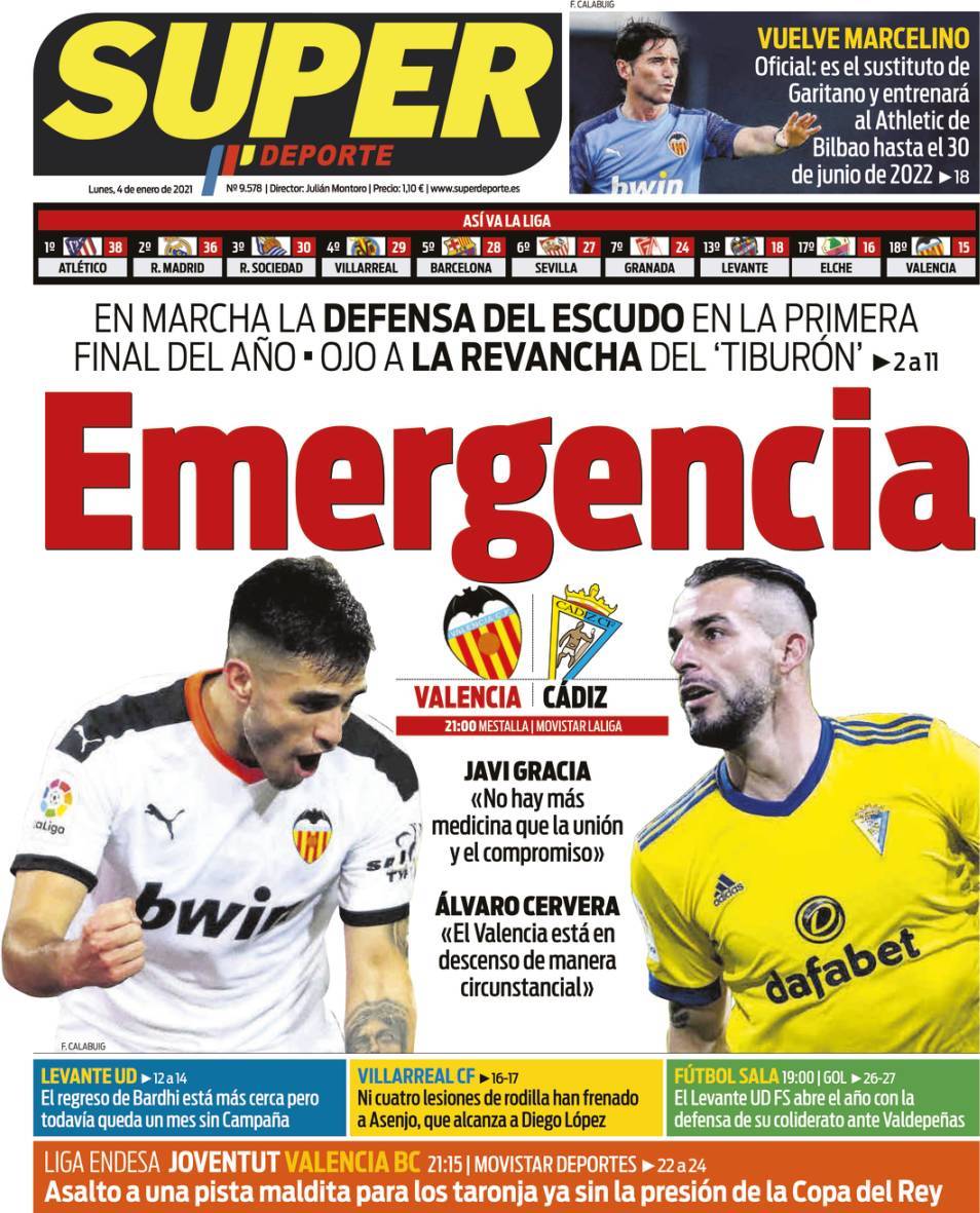 capa Jornal SuperDeporte