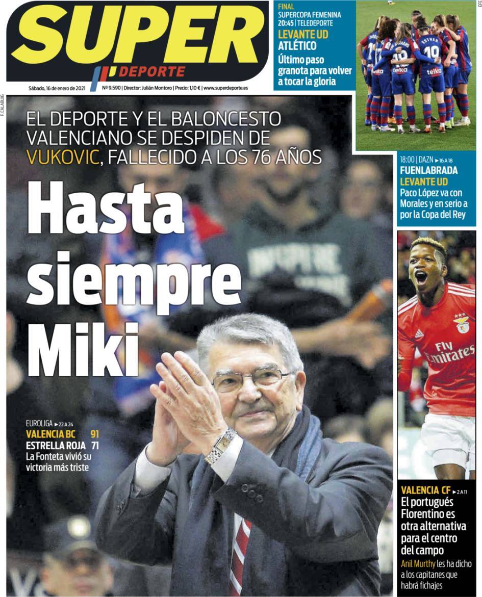 capa Jornal SuperDeporte