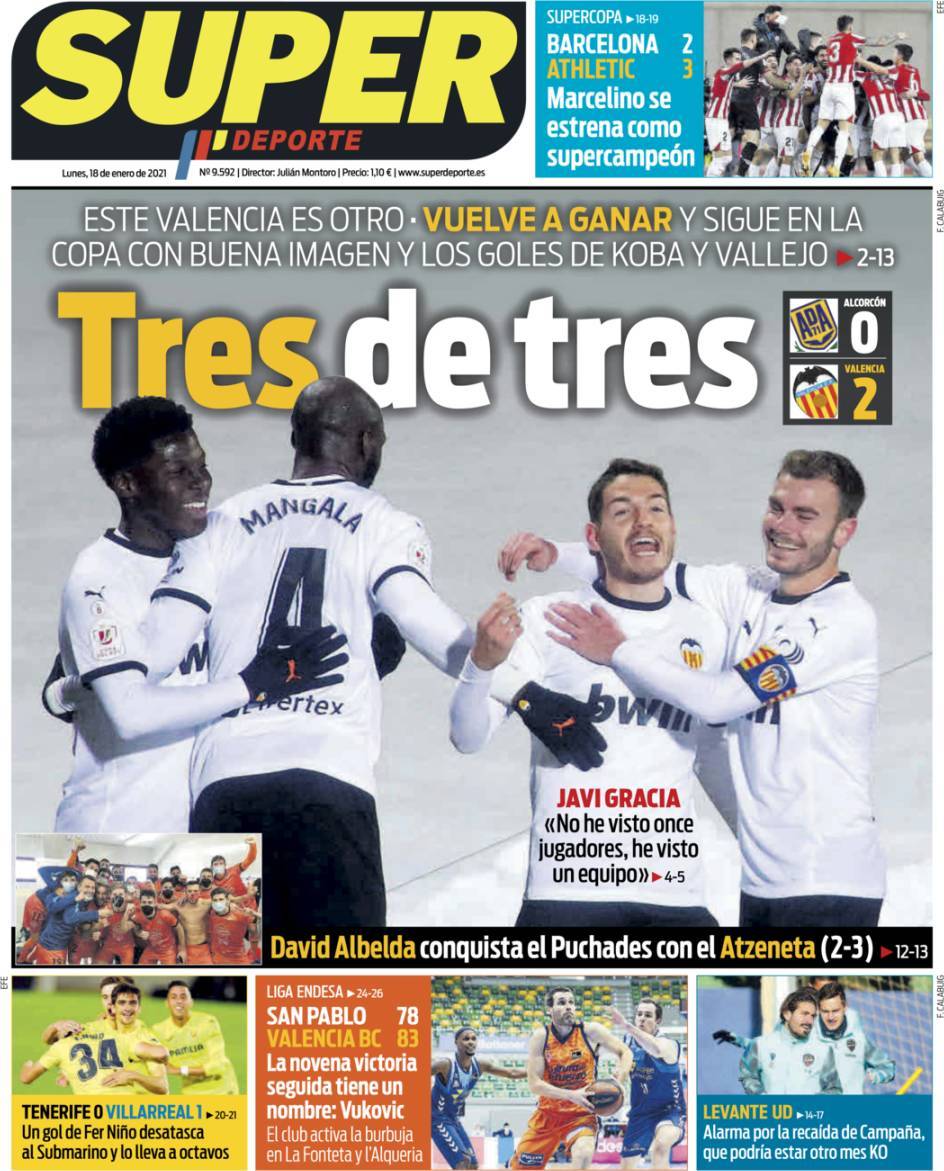 capa Jornal SuperDeporte