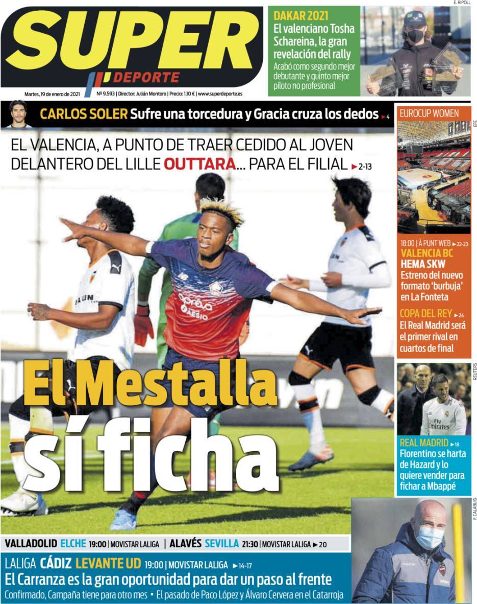 capa Jornal SuperDeporte