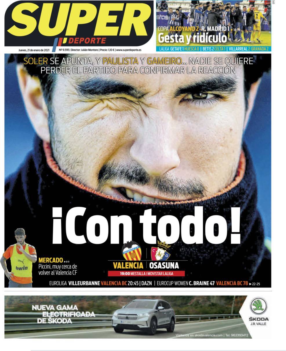 capa Jornal SuperDeporte