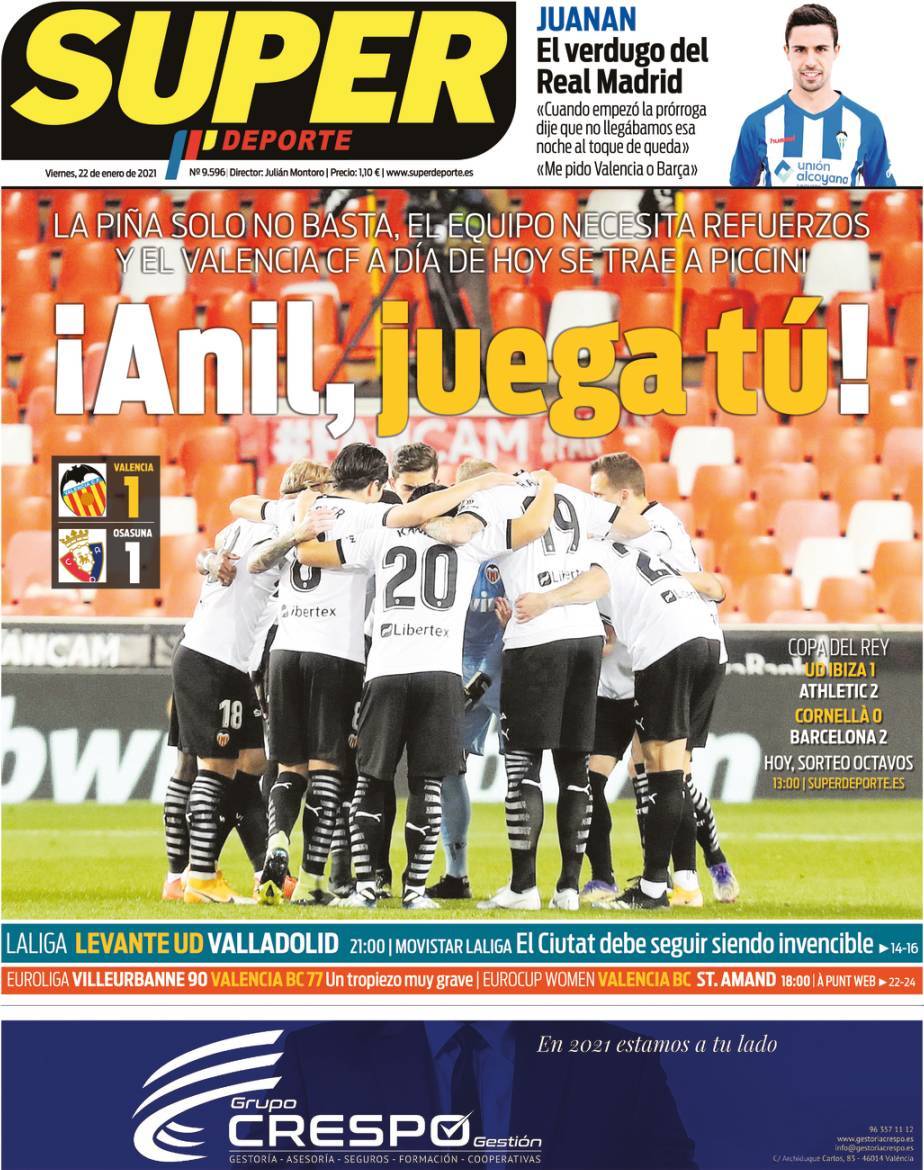 capa Jornal SuperDeporte