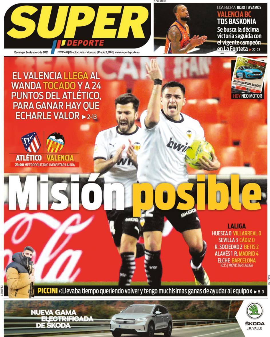 capa Jornal SuperDeporte