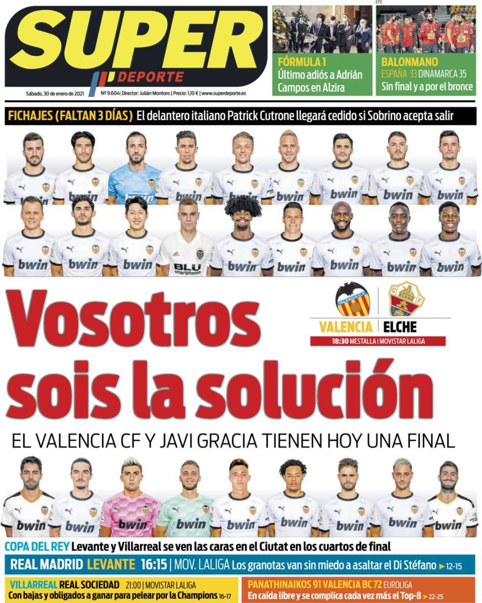 capa Jornal SuperDeporte