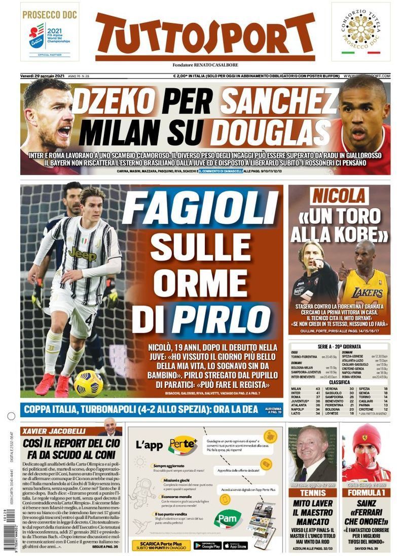 capa Jornal TuttoSport