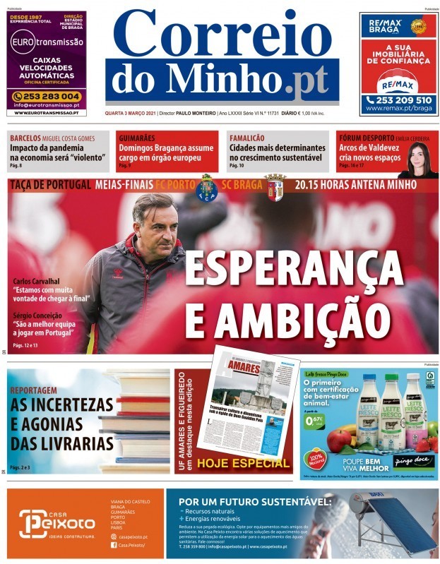 capa Correio Do Minho