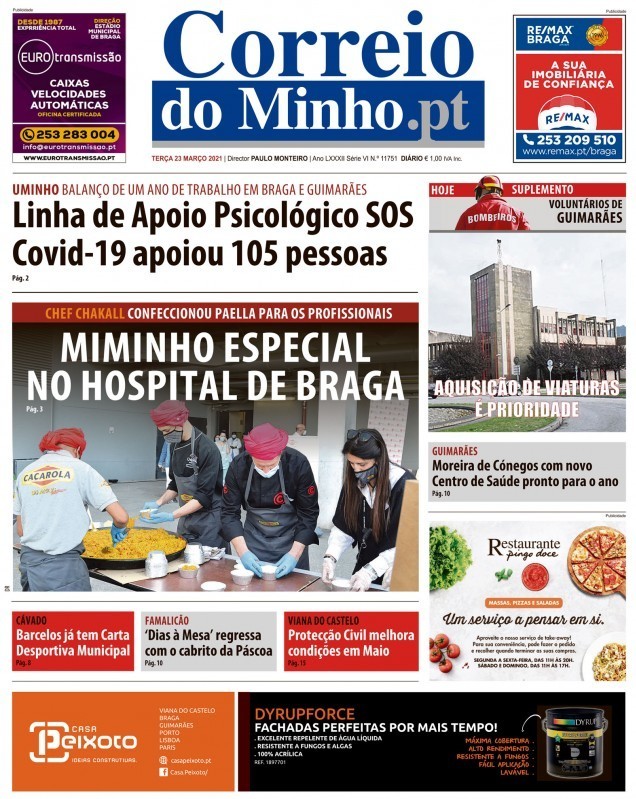 capa Correio Do Minho