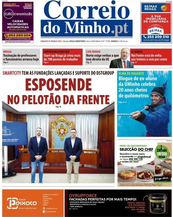 capa Correio Do Minho