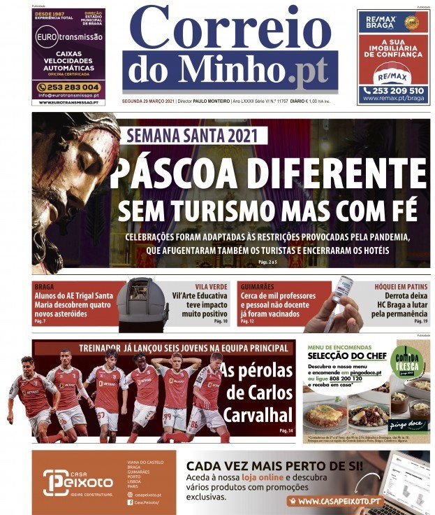 capa Correio Do Minho