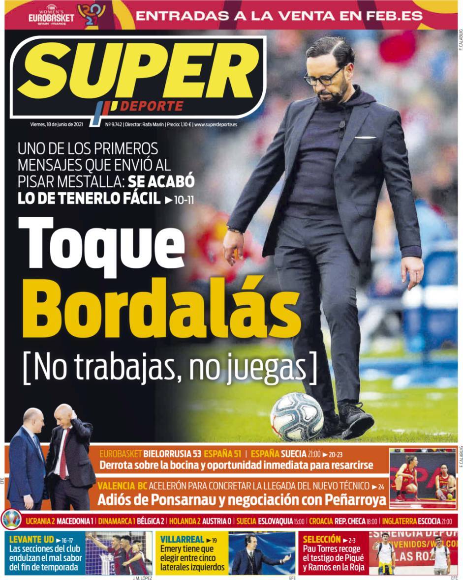 capa Jornal SuperDeporte