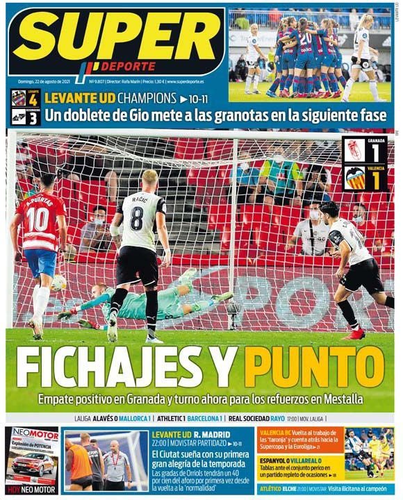 capa Jornal SuperDeporte