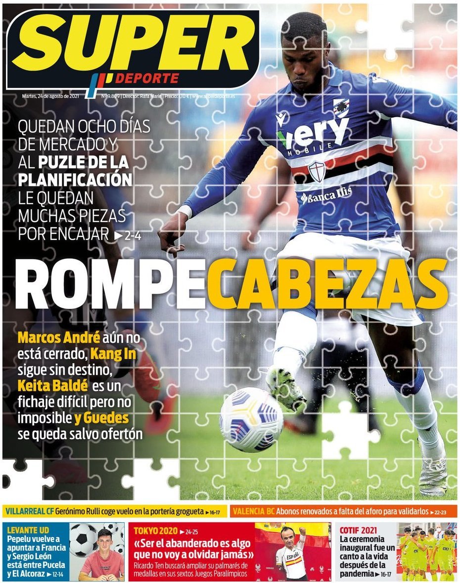 capa Jornal SuperDeporte