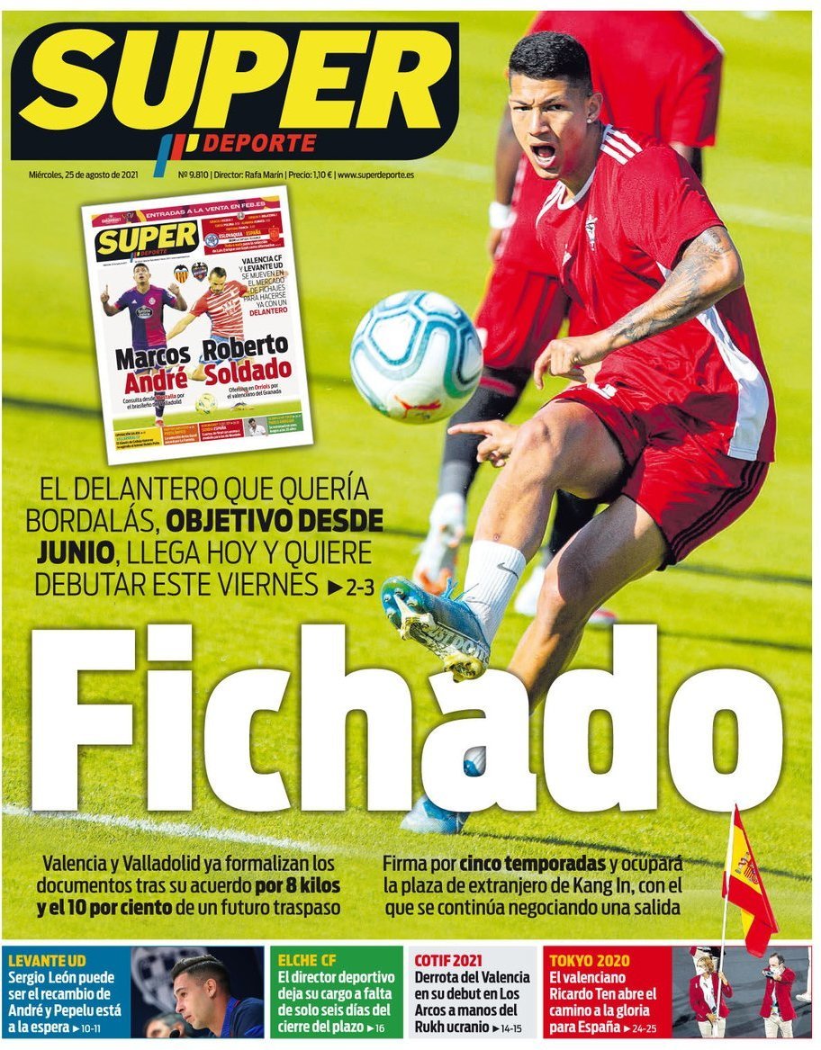 capa Jornal SuperDeporte