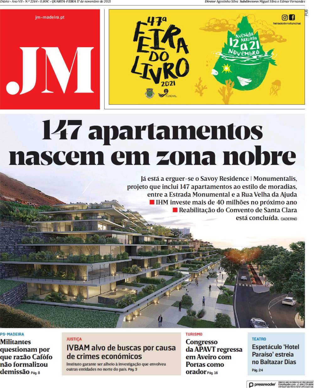 capa Jornal da Madeira