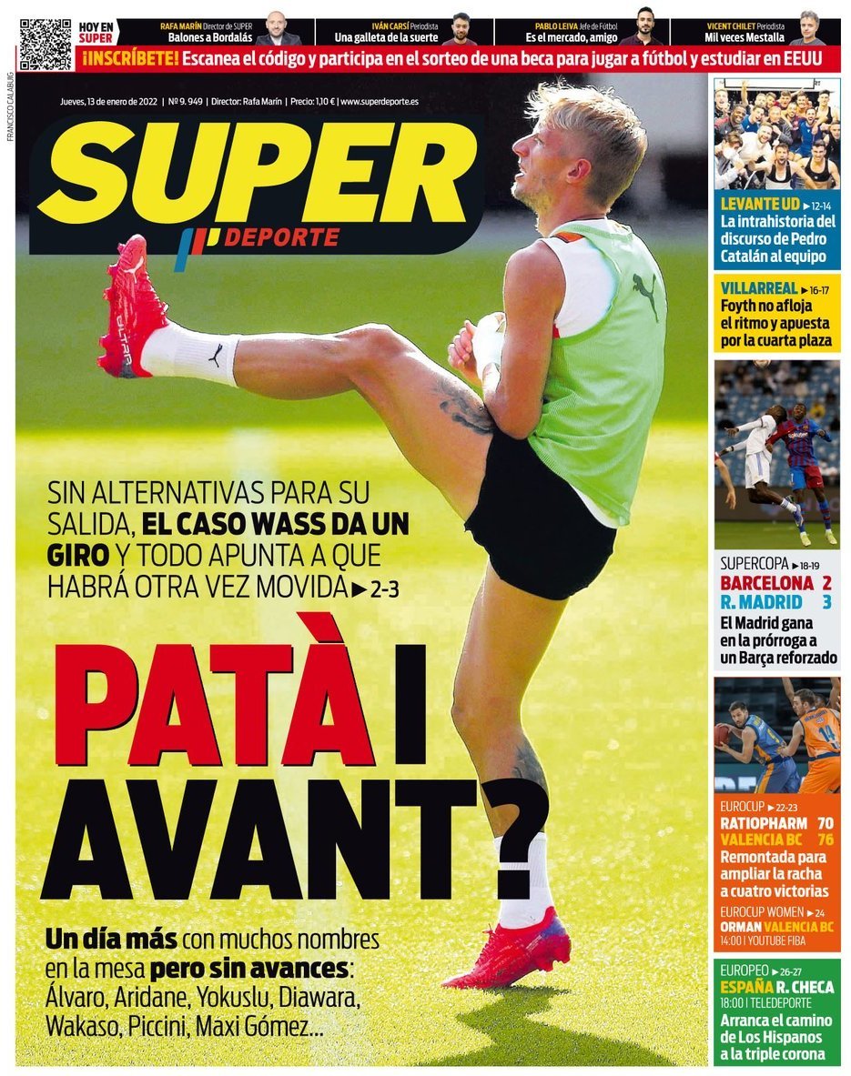 capa Jornal SuperDeporte