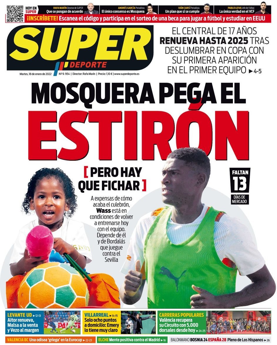 capa Jornal SuperDeporte