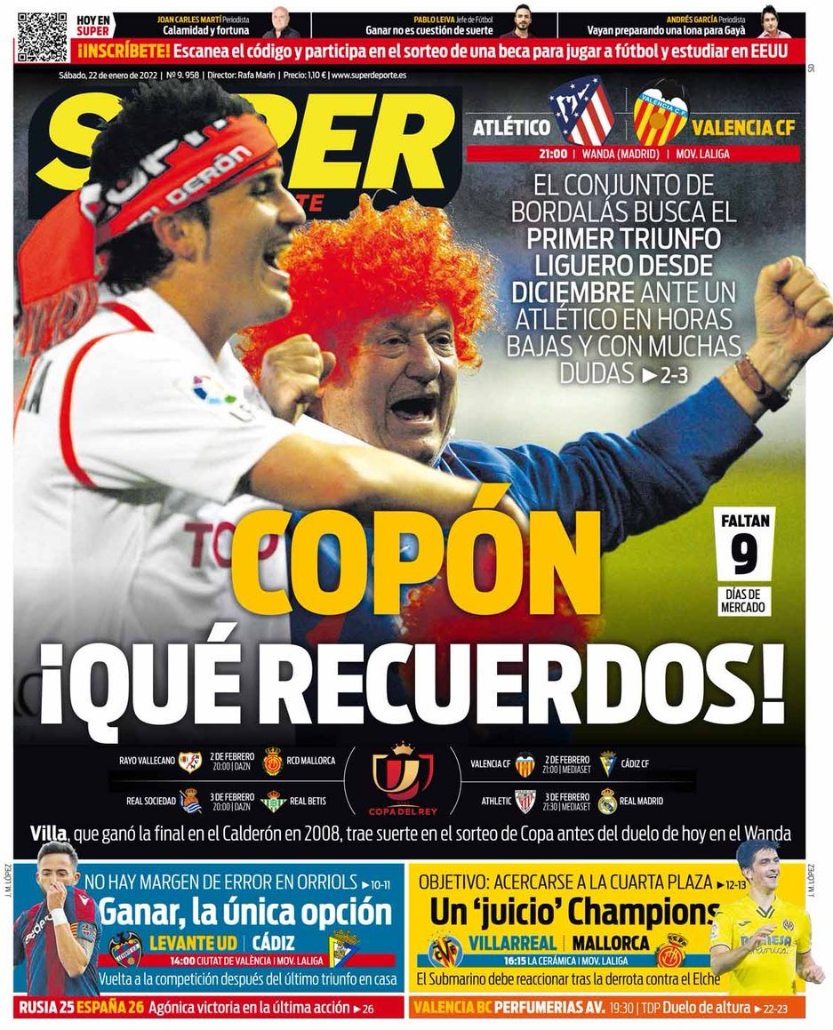 capa Jornal SuperDeporte