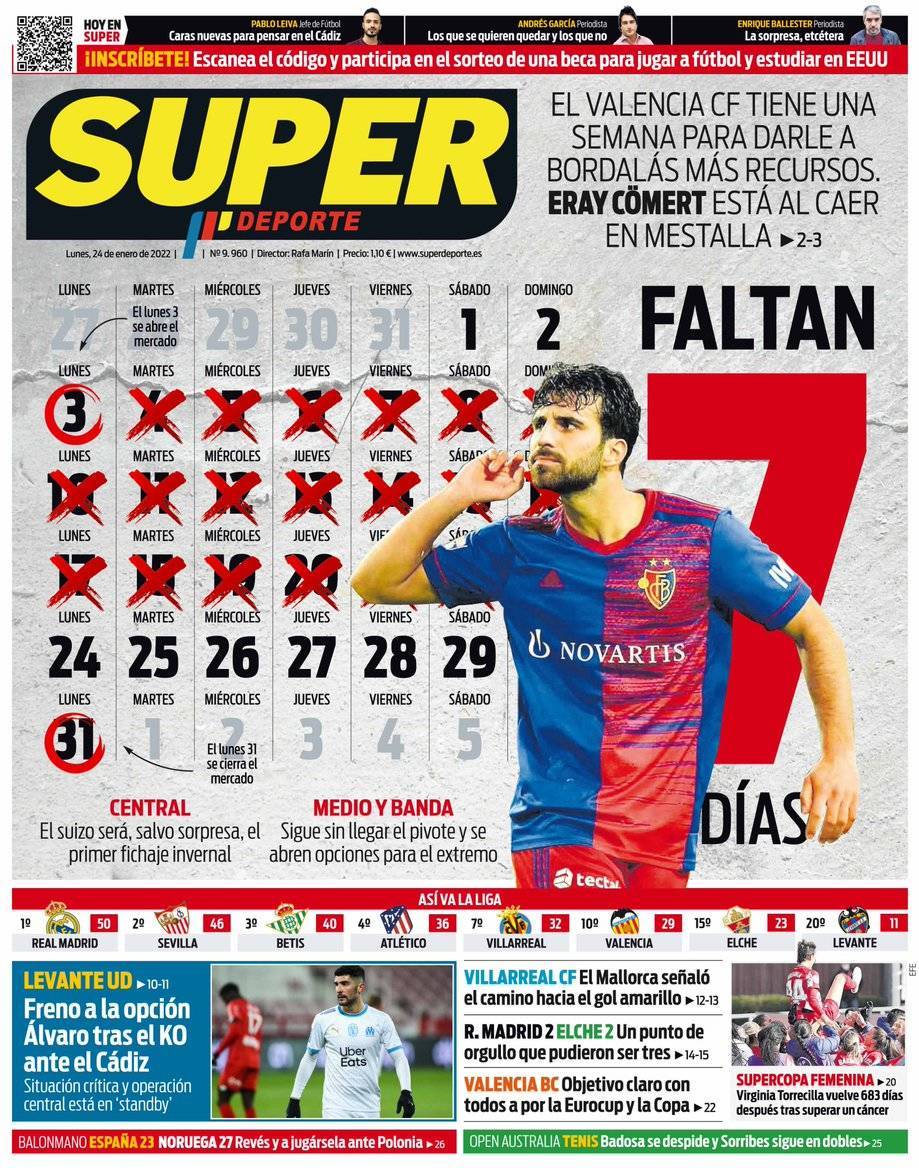 capa Jornal SuperDeporte