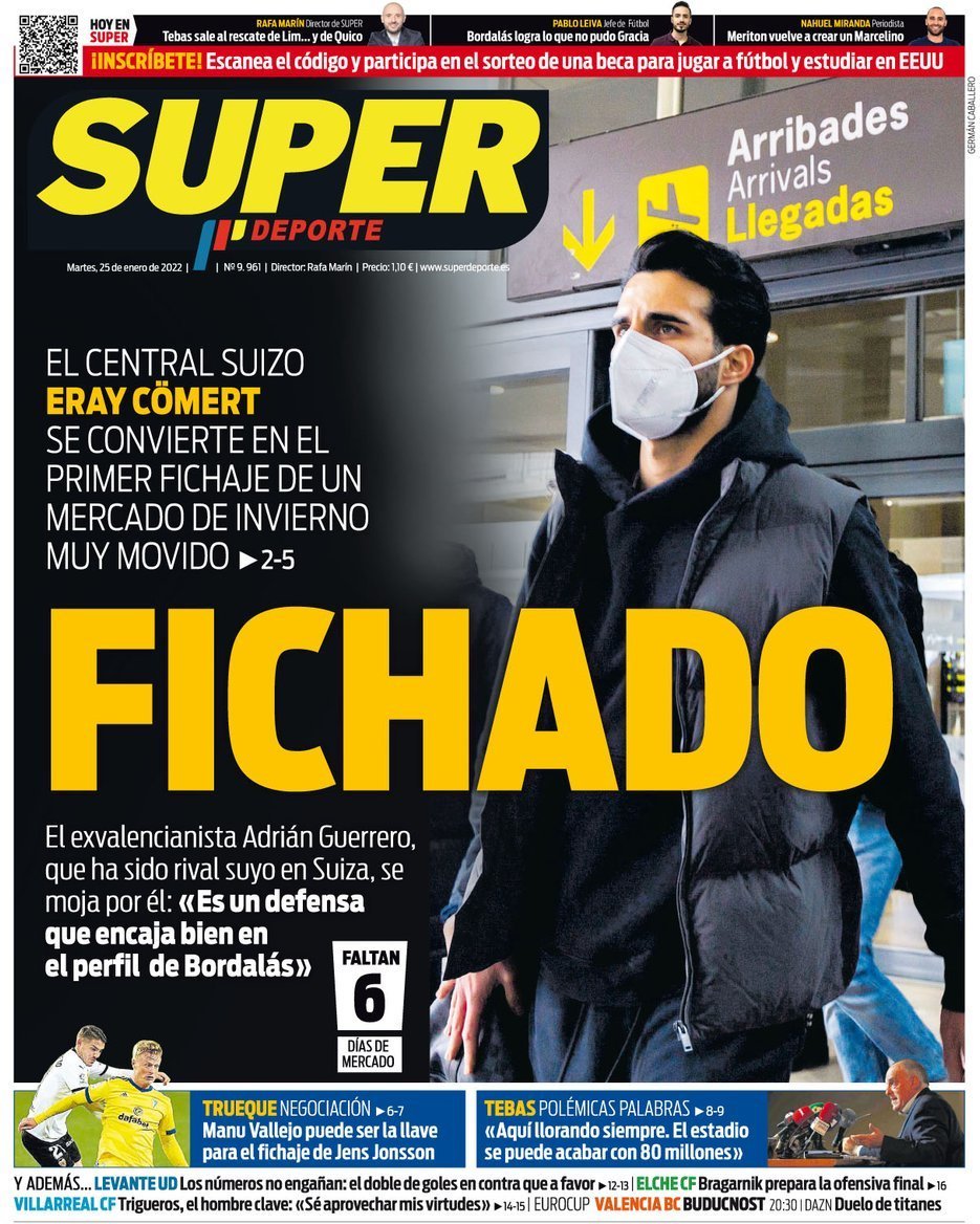 capa Jornal SuperDeporte