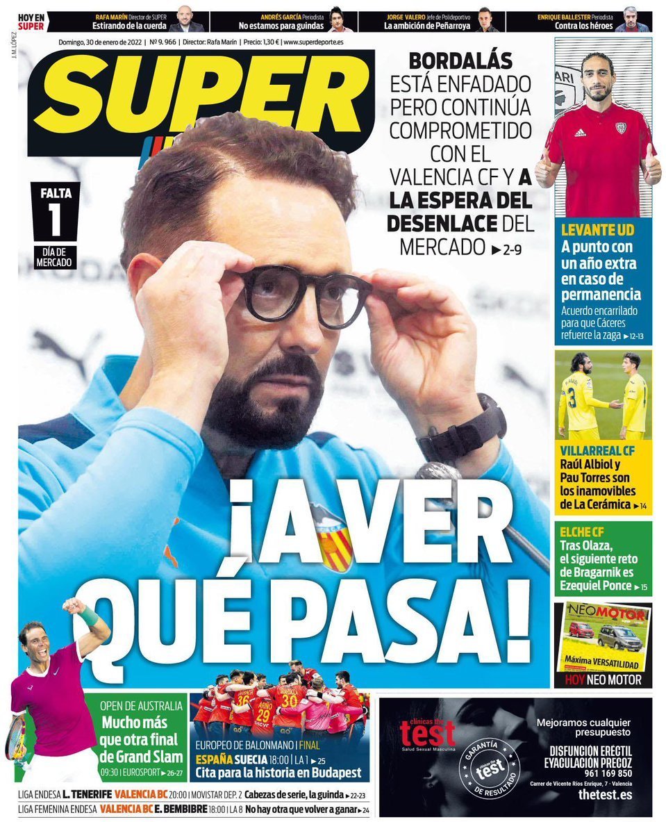 capa Jornal SuperDeporte