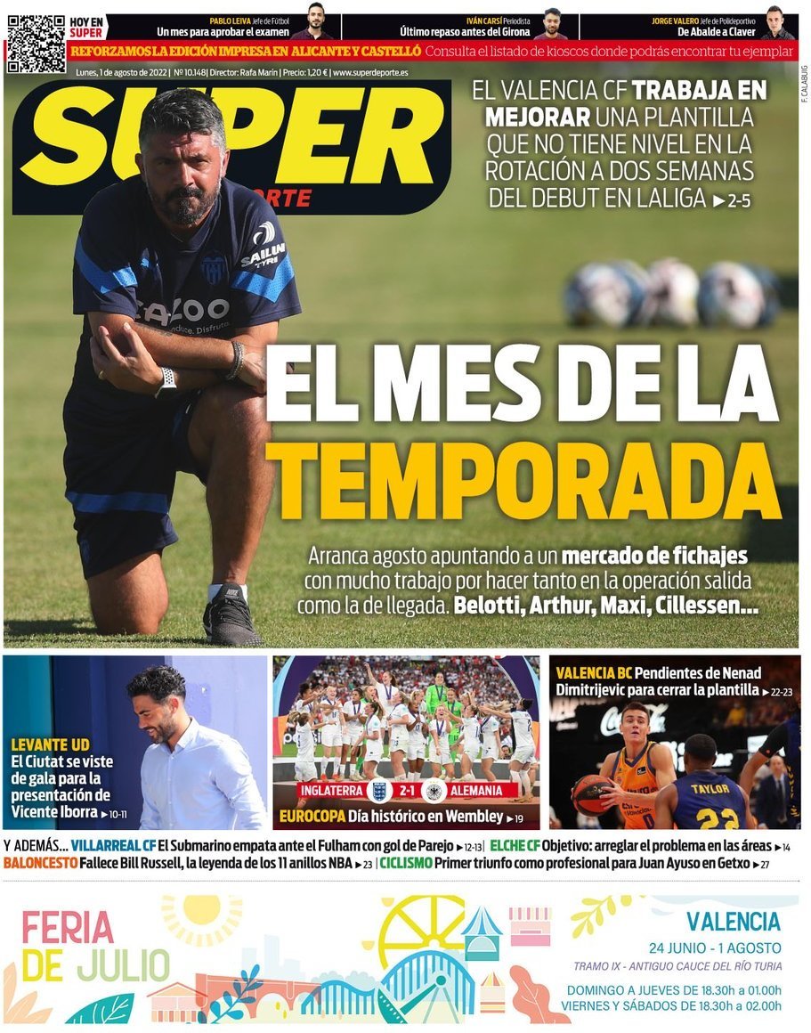 capa Jornal SuperDeporte