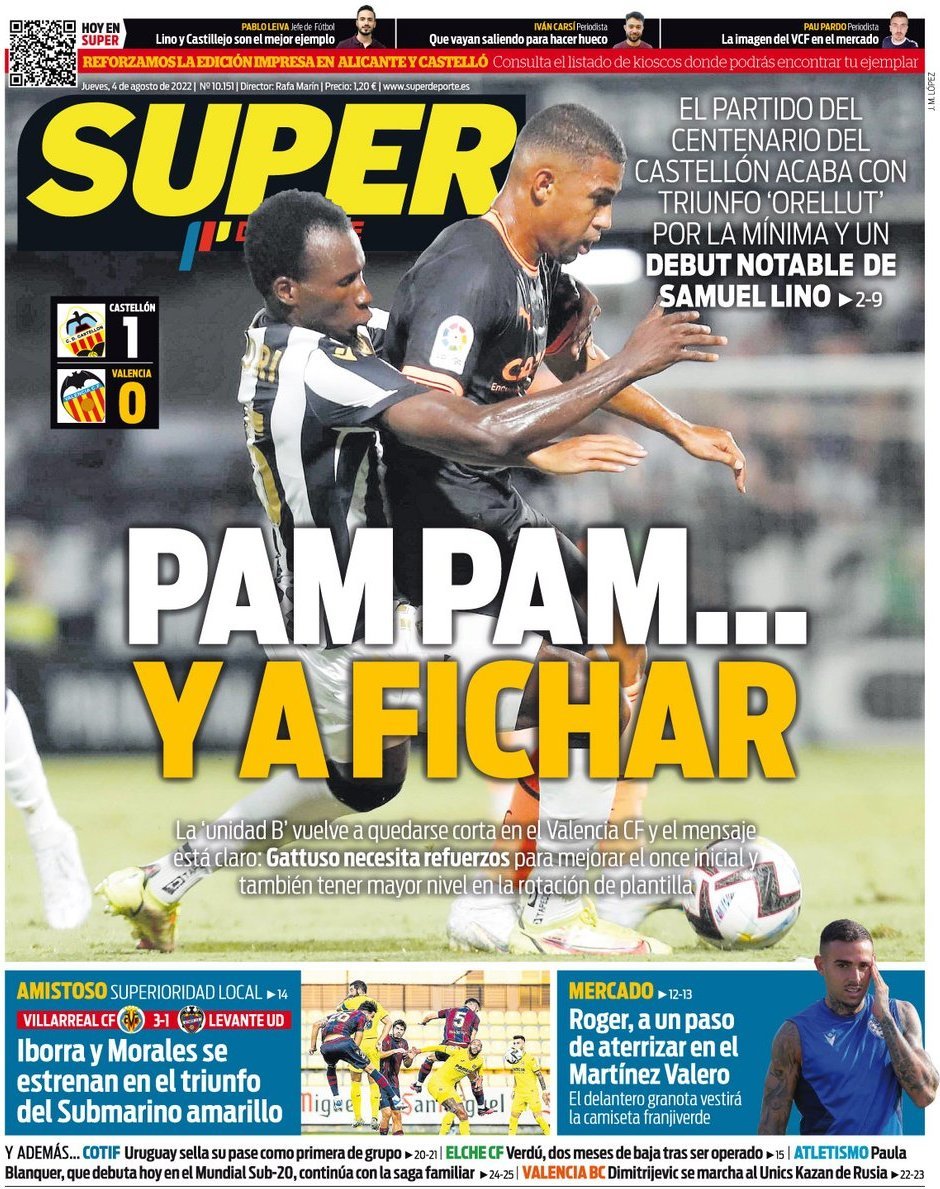 capa Jornal SuperDeporte