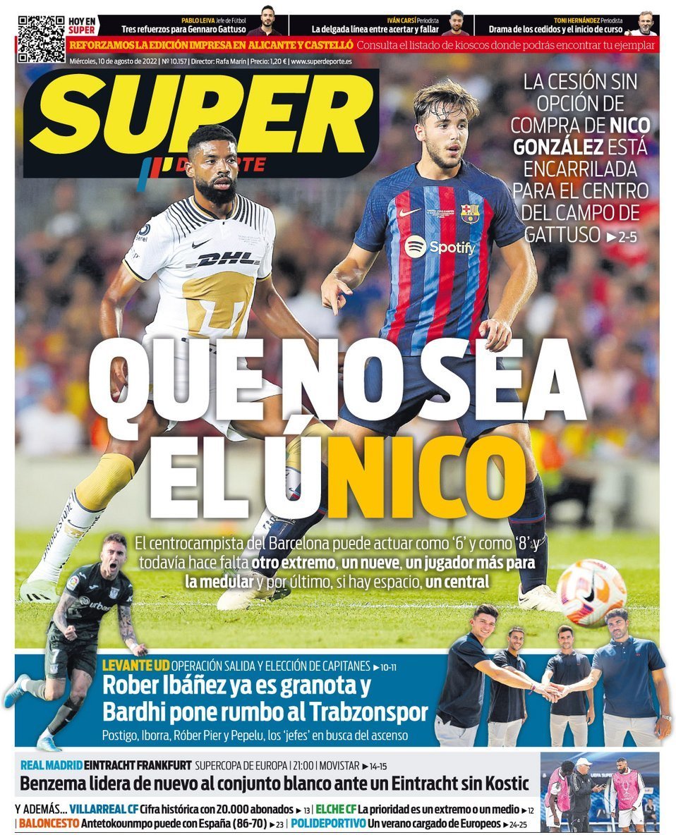 capa Jornal SuperDeporte