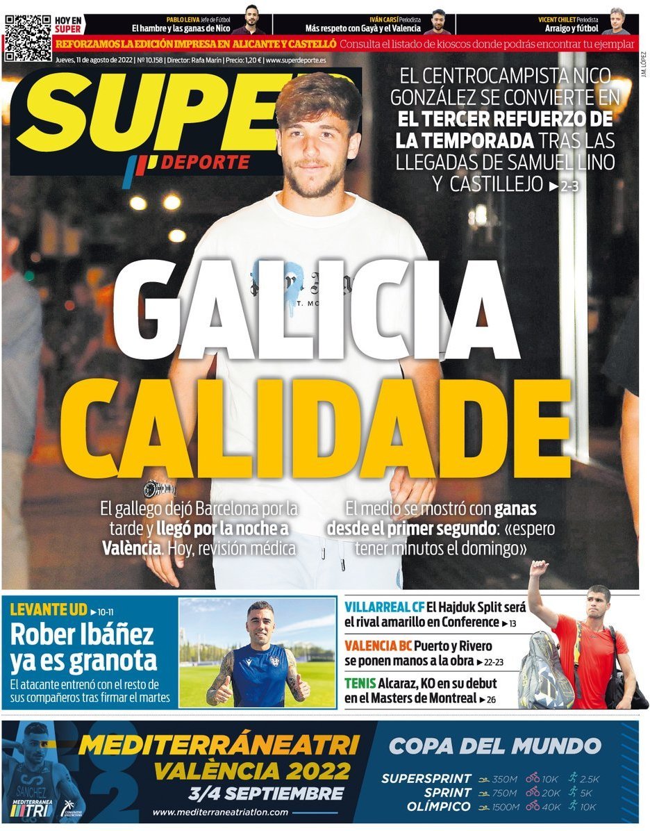 capa Jornal SuperDeporte