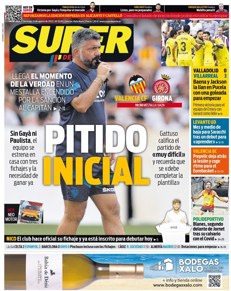 capa Jornal SuperDeporte