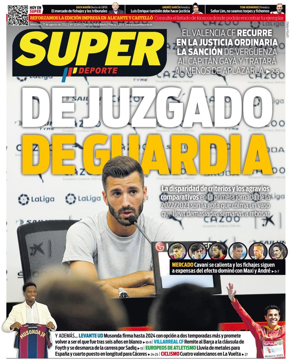 capa Jornal SuperDeporte