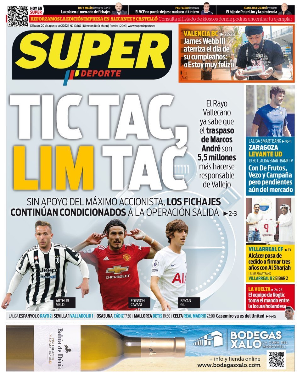 capa Jornal SuperDeporte