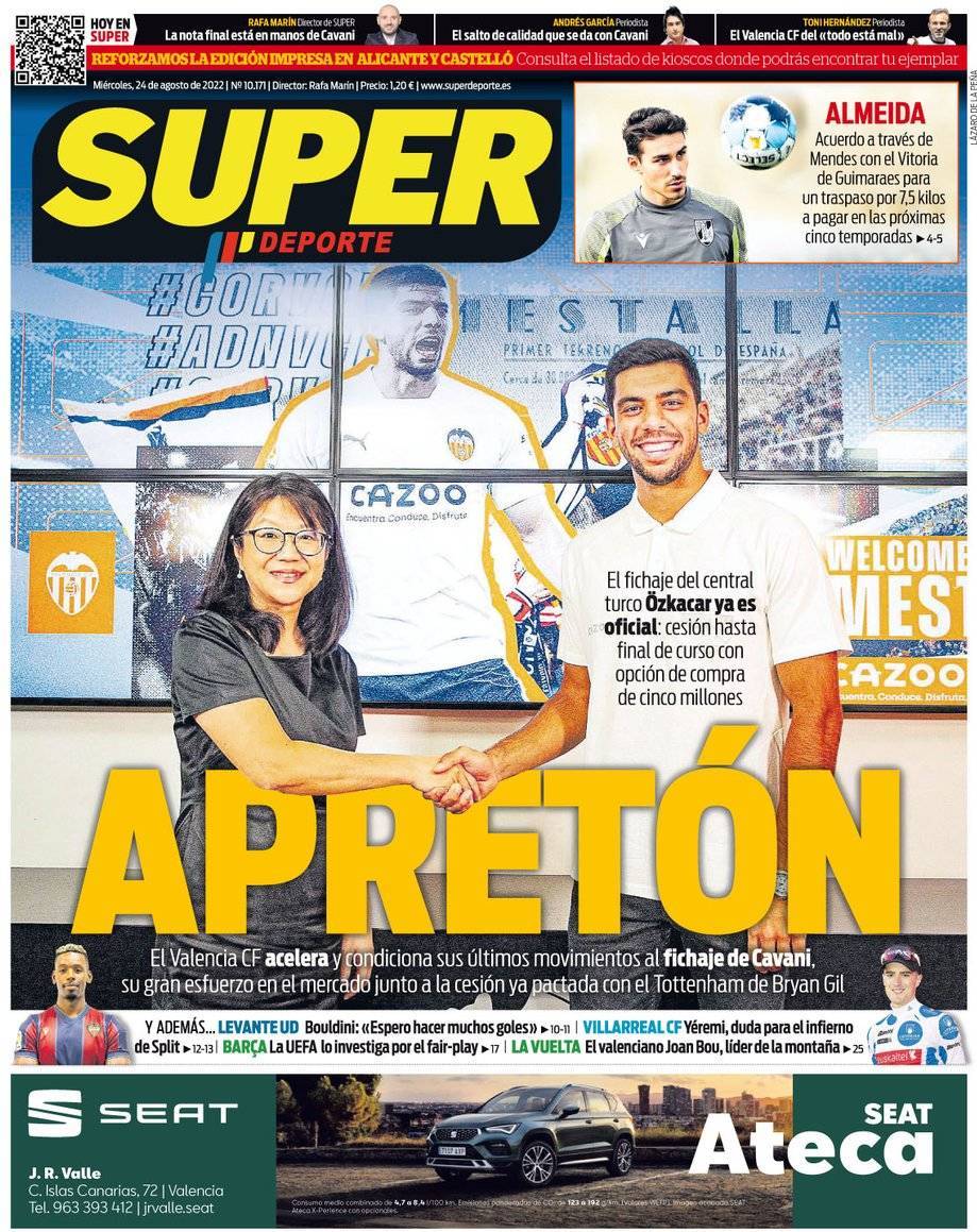 capa Jornal SuperDeporte