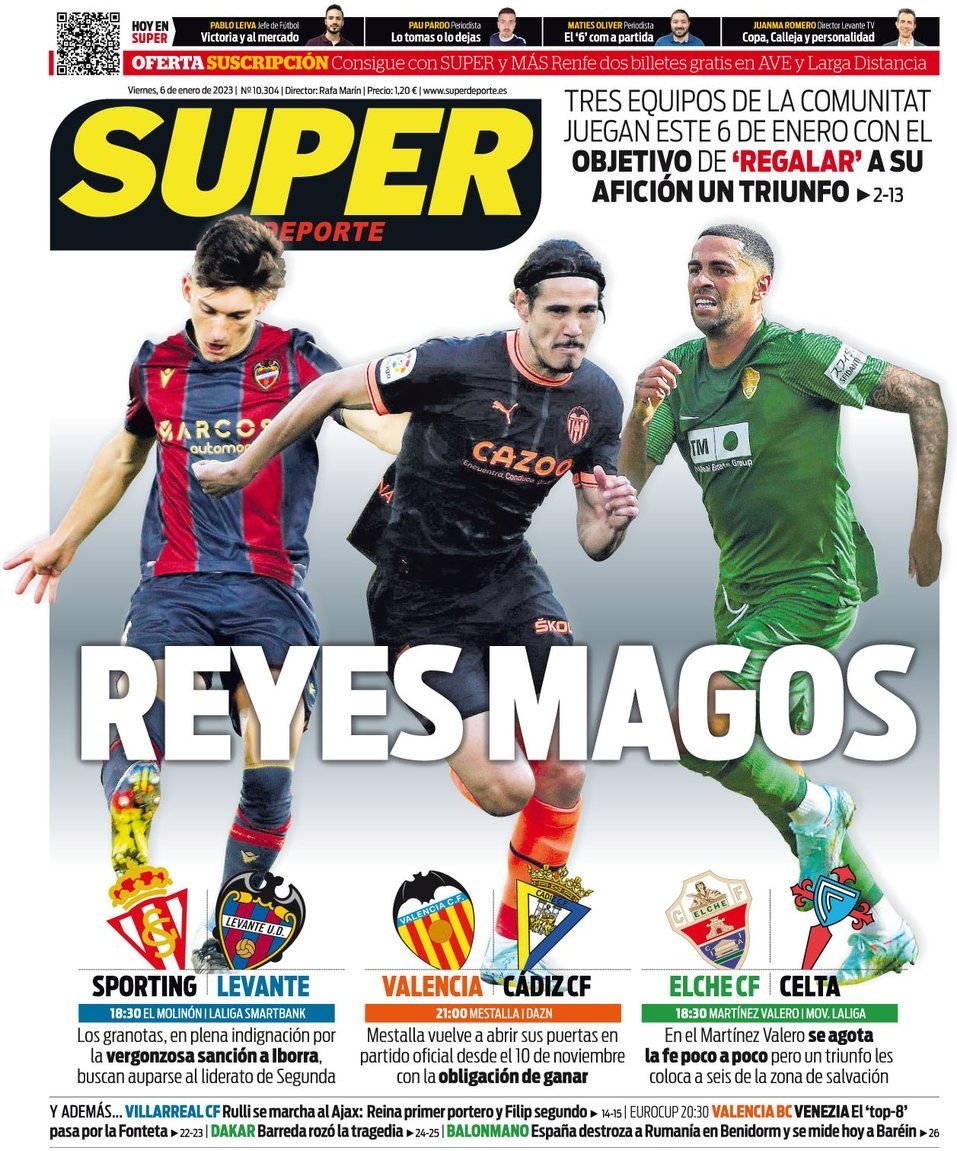 capa Jornal SuperDeporte