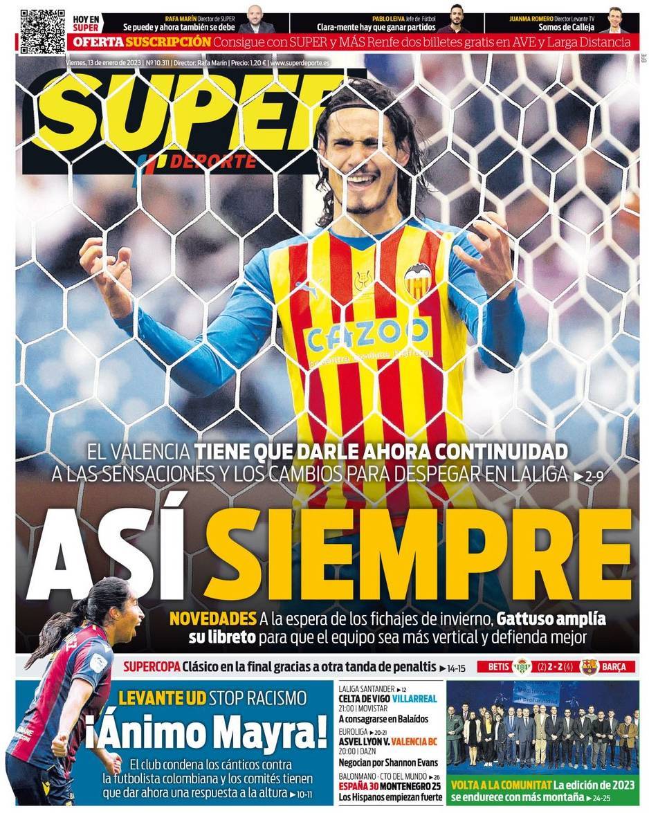 capa Jornal SuperDeporte