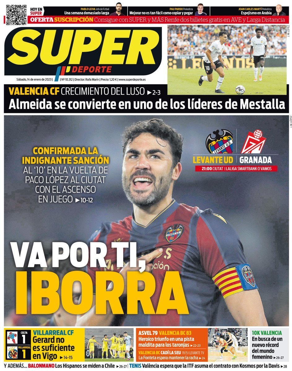 capa Jornal SuperDeporte