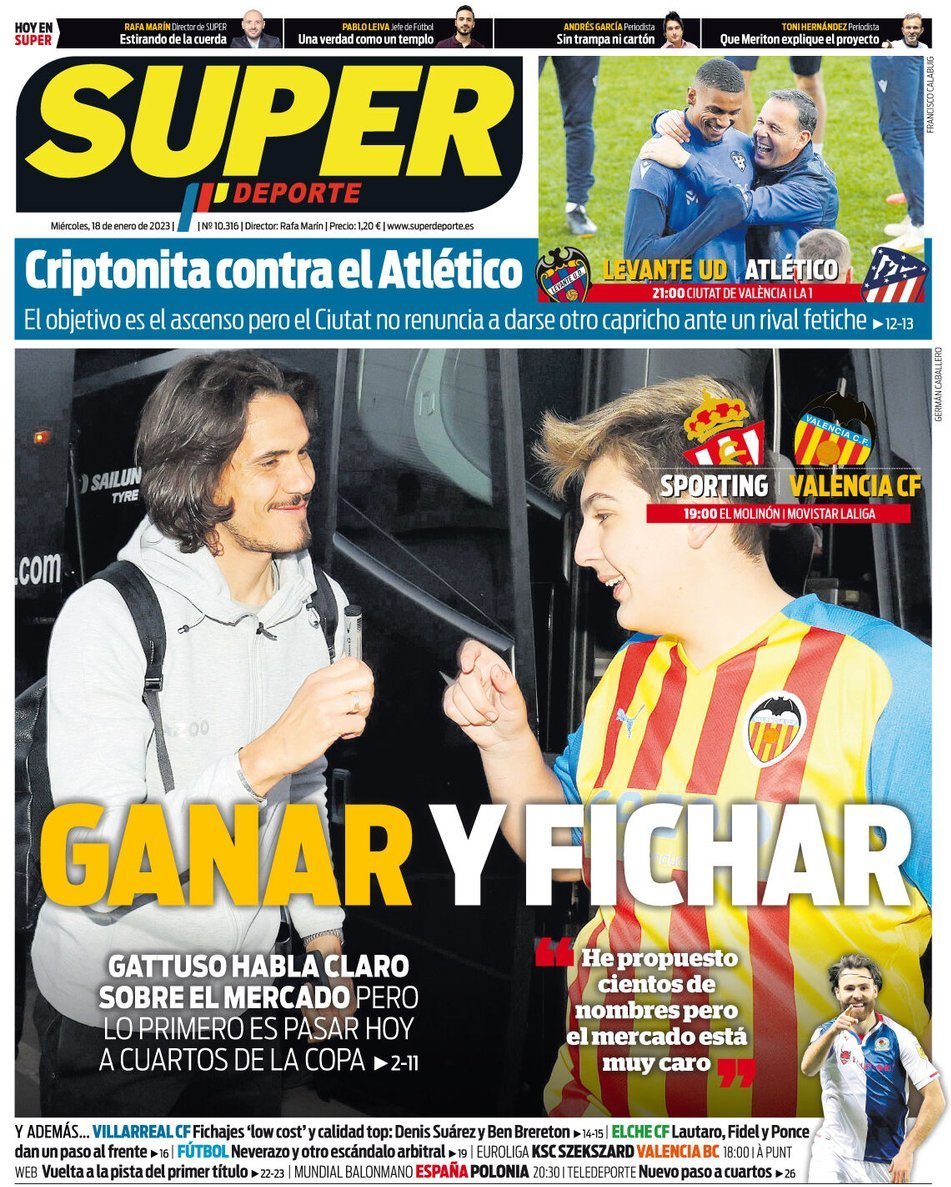 capa Jornal SuperDeporte