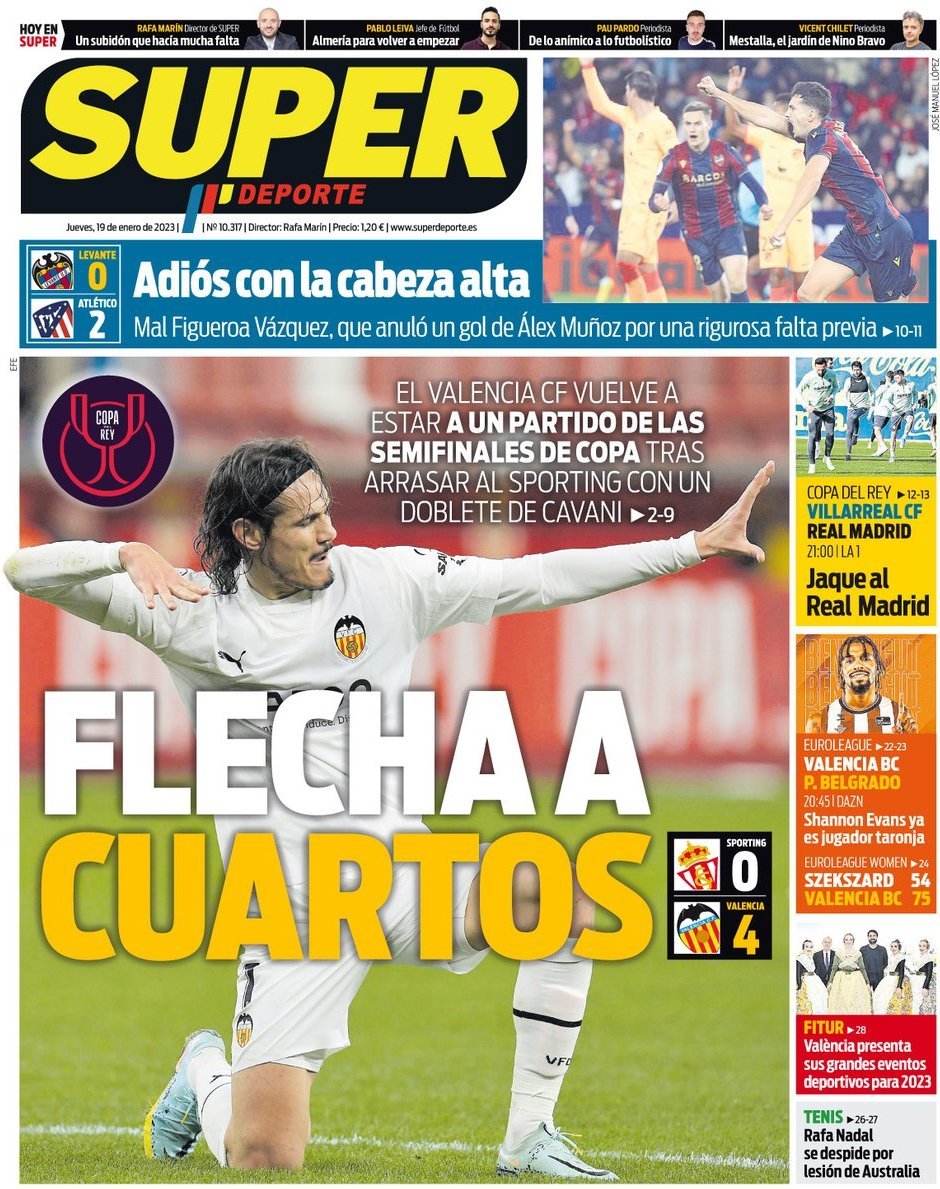 capa Jornal SuperDeporte